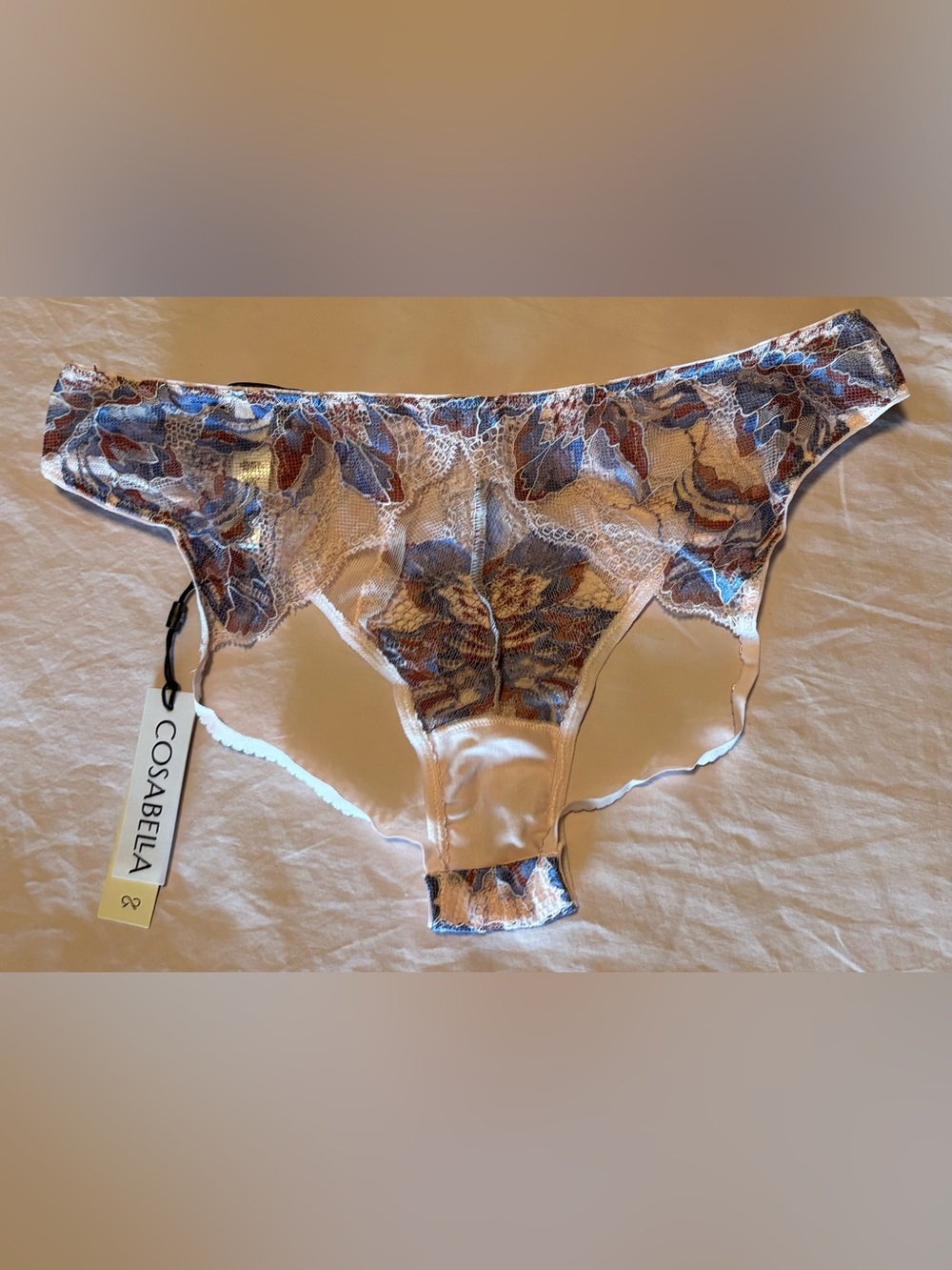 Paradiso Bikini by Cosabella in Pink Lilly/Luz, Size M